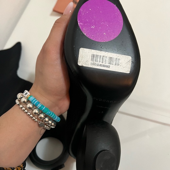 Burberry Kimberley Pointed Toe Ankle Boots - Picture 4 of 7